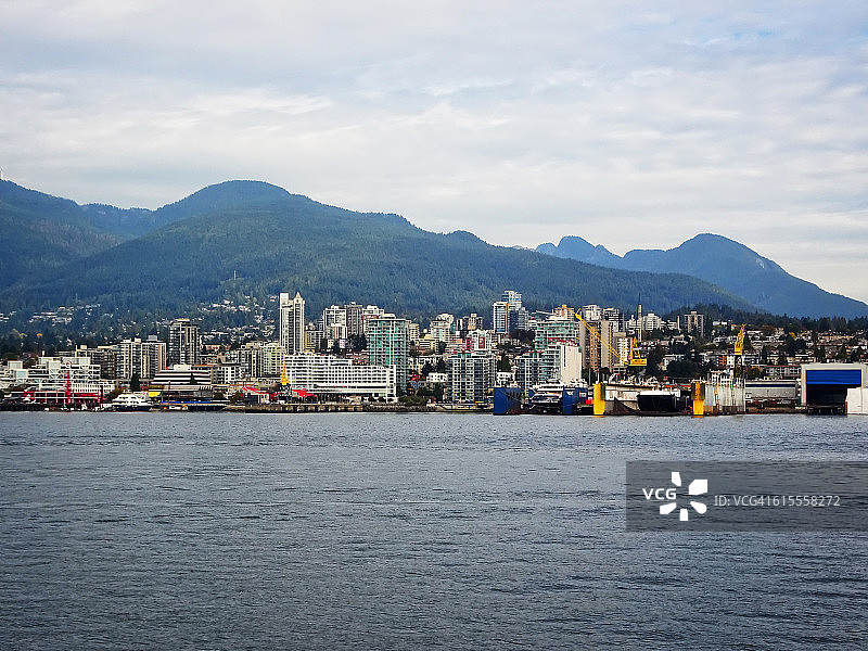 北温哥华城市风貌图片素材