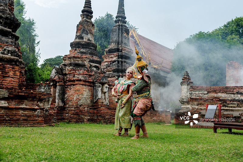 罗波那和悉多图片素材