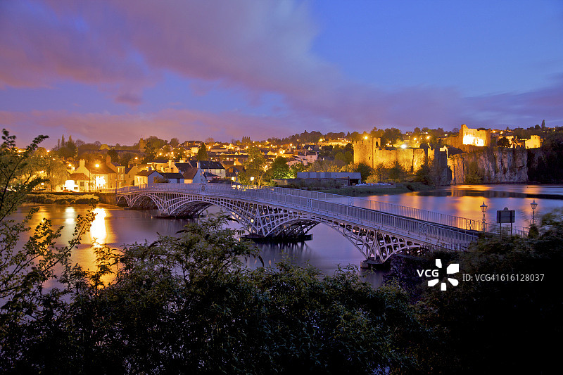 威尔士东南部地图图片素材