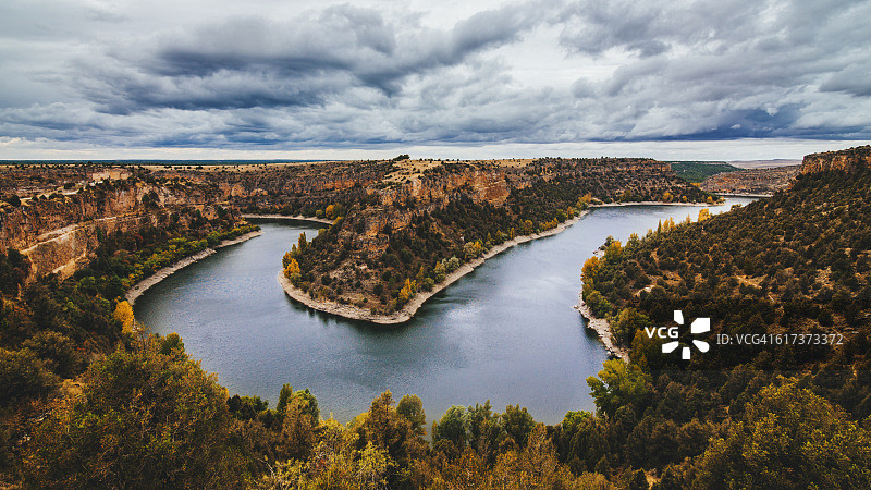 杜拉顿河峡谷，塞哥维亚图片素材