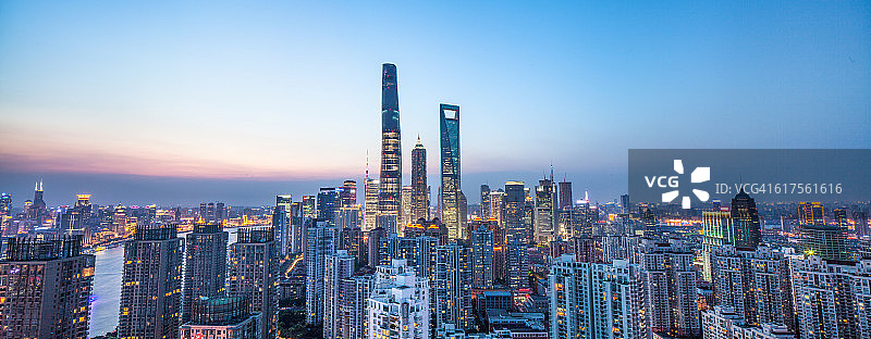上海全景图片素材