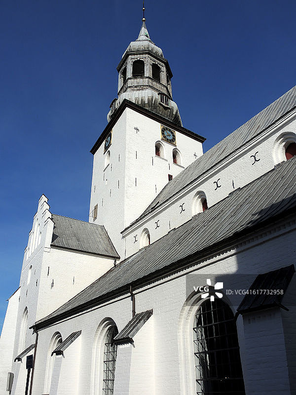 丹麦奥尔堡布多尔菲教堂图片素材