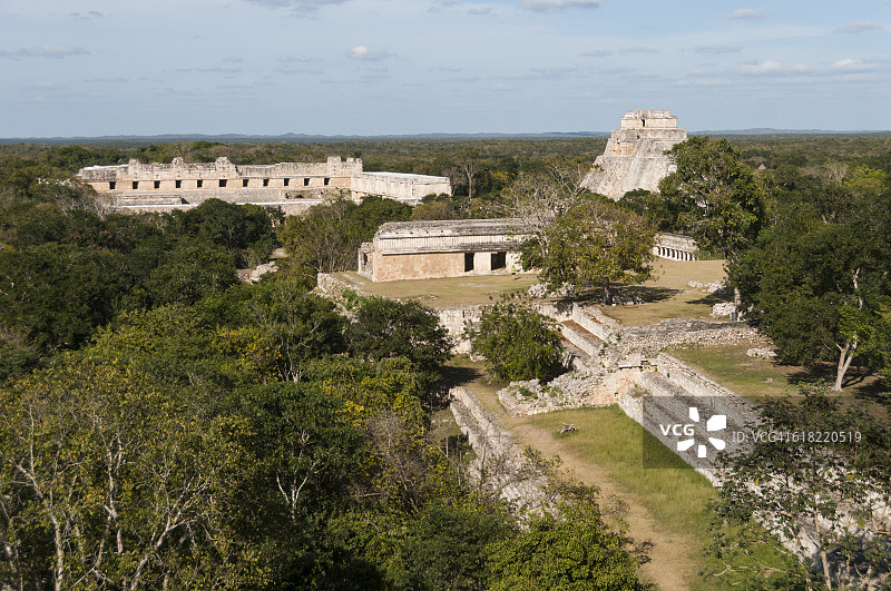 乌斯马尔玛雅遗址图片素材