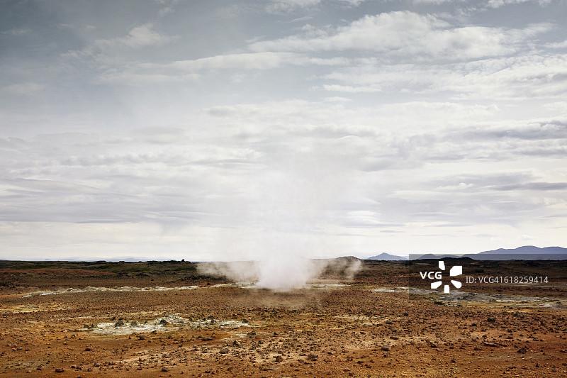 冰岛惠里尔地热区图片素材