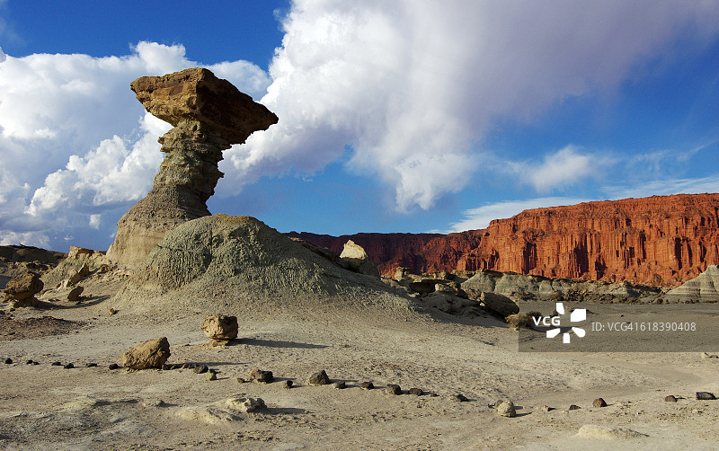 月亮谷的蘑菇图片素材