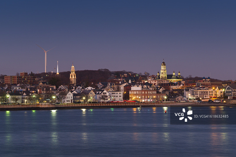 美国马萨诸塞州建筑外观图片素材