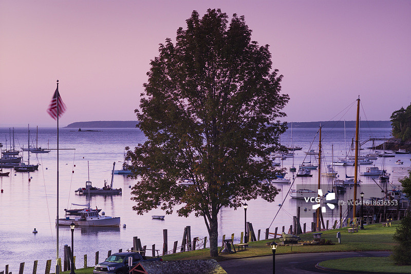 美国缅因州建筑外景图片素材