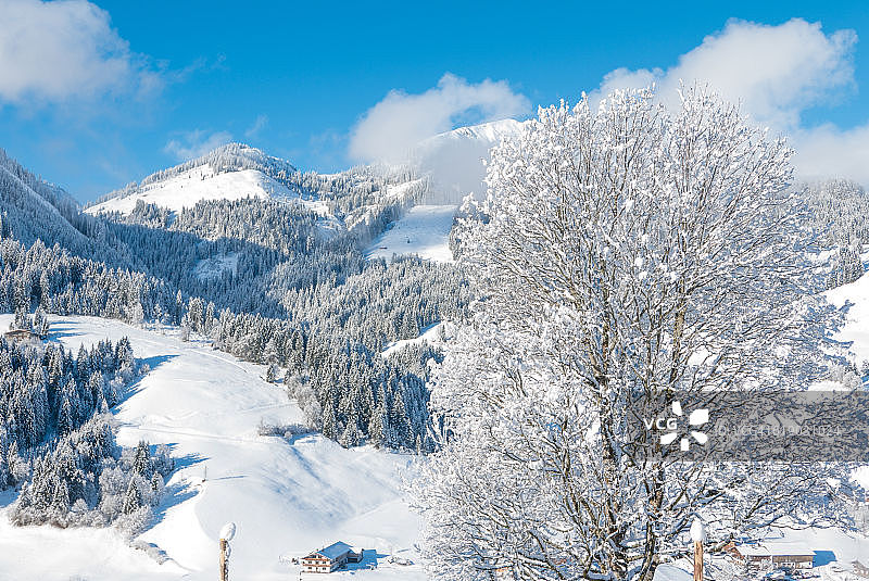 蒂罗尔州基希贝格图片素材