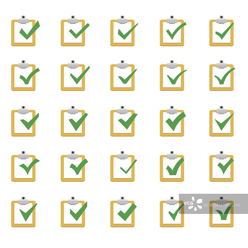 对号图标合集图片素材