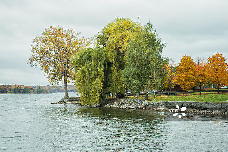 爱德华王子县的秋季景色图片素材