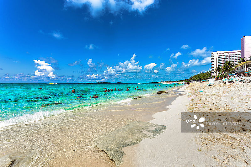 加勒比拿骚的巴哈马风光图片素材