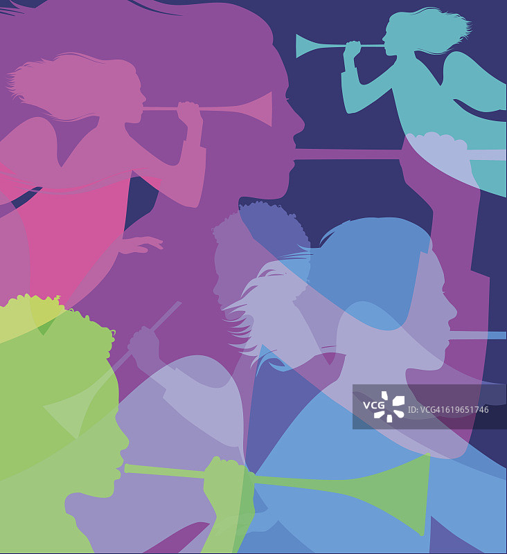 圣诞天使图片素材