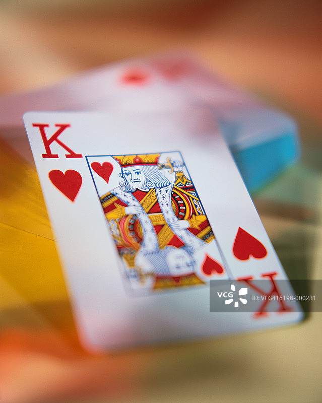 红桃K扑克牌图片素材