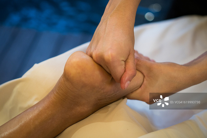 足部按摩师图片素材