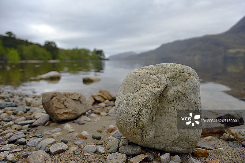 寂静的海岸线图片素材
