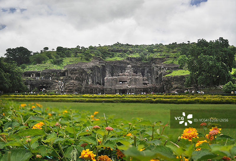 埃洛拉石窟图片素材