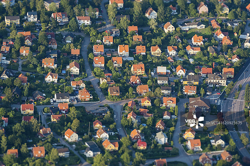 房屋航拍图片素材