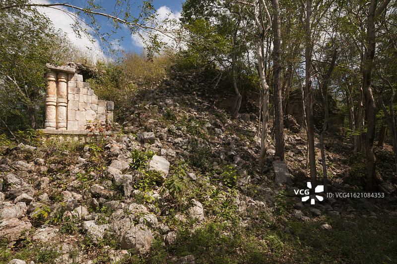 萨伊尔玛雅遗址图片素材