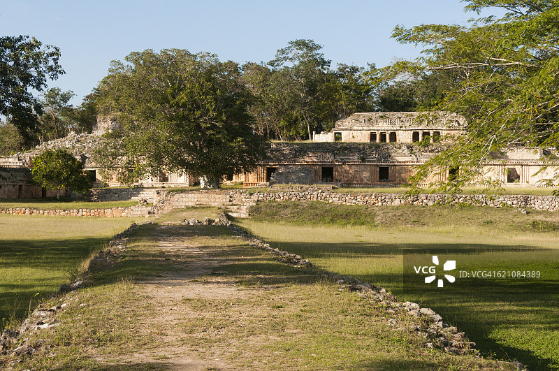 拉勃纳玛雅遗址图片素材
