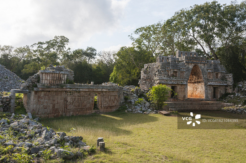 拉勃纳玛雅遗址图片素材