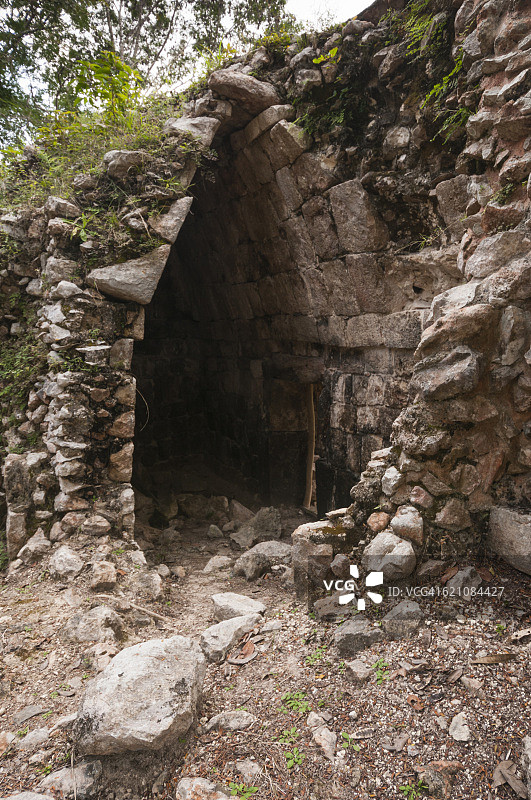 拉勃纳玛雅遗址图片素材