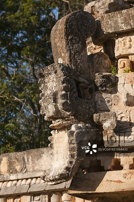 拉勃纳玛雅遗址图片素材