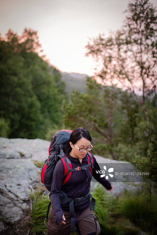 徒步旅行图片素材