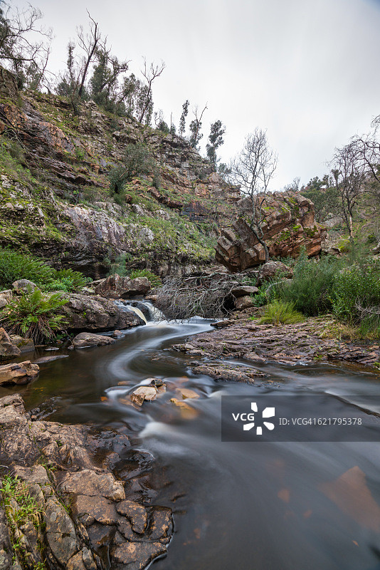 澳大利亚维多利亚州格兰屏国家公园麦肯锡河图片素材