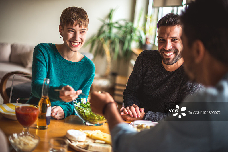 欢笑午餐图片素材