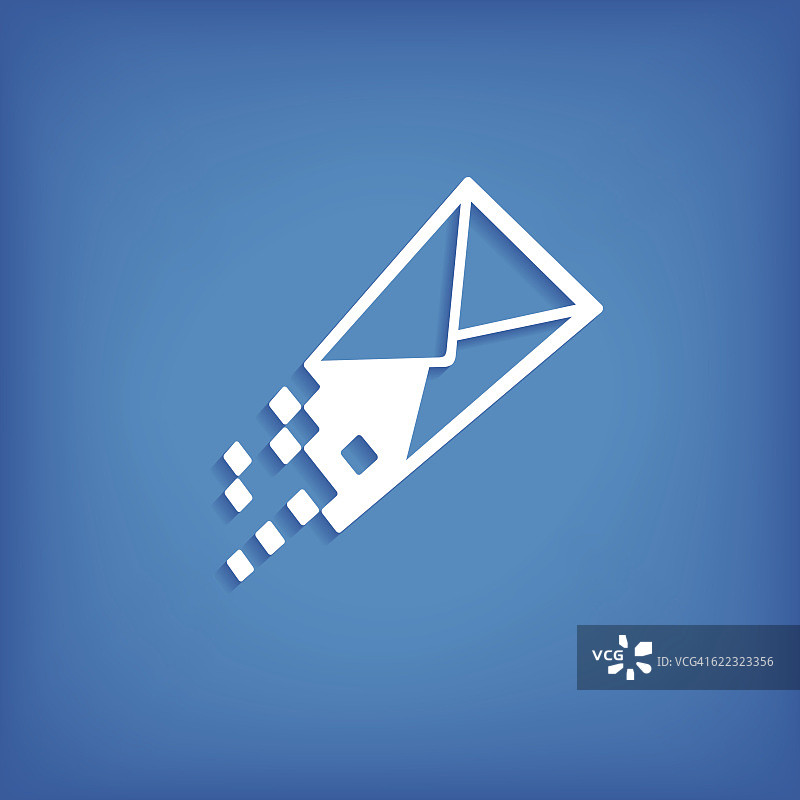 邮件扁平图标图片素材