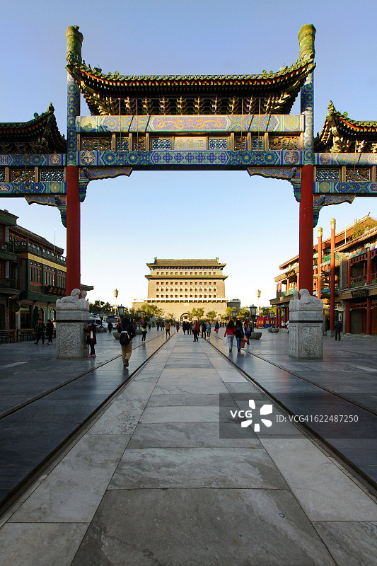 北京前门图片素材