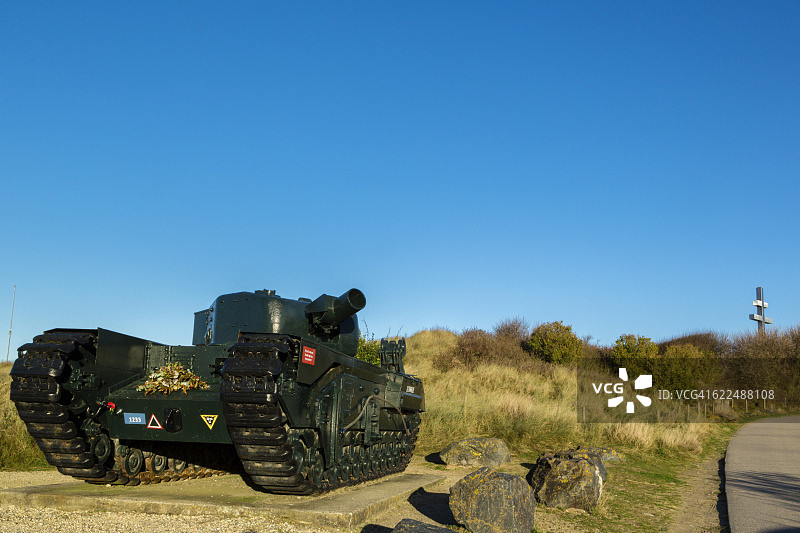 诺曼底登陆日朱诺海滩图片素材