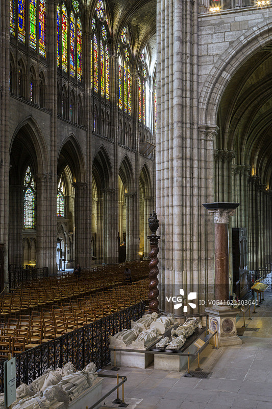 法国圣但尼圣殿图片素材