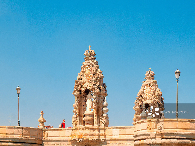 西班牙马德里托莱多桥图片素材