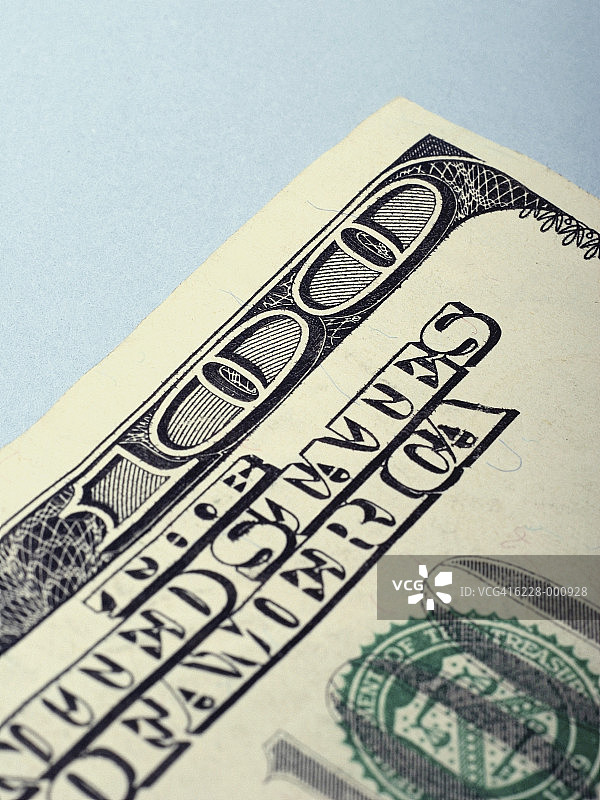 100美元图片素材