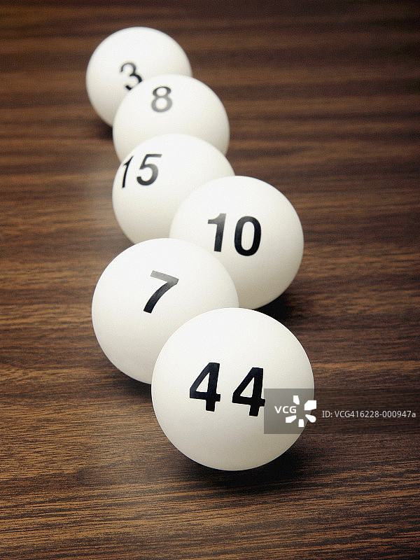 彩票球图片素材