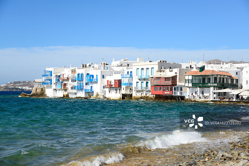 米科诺斯小威尼斯图片素材