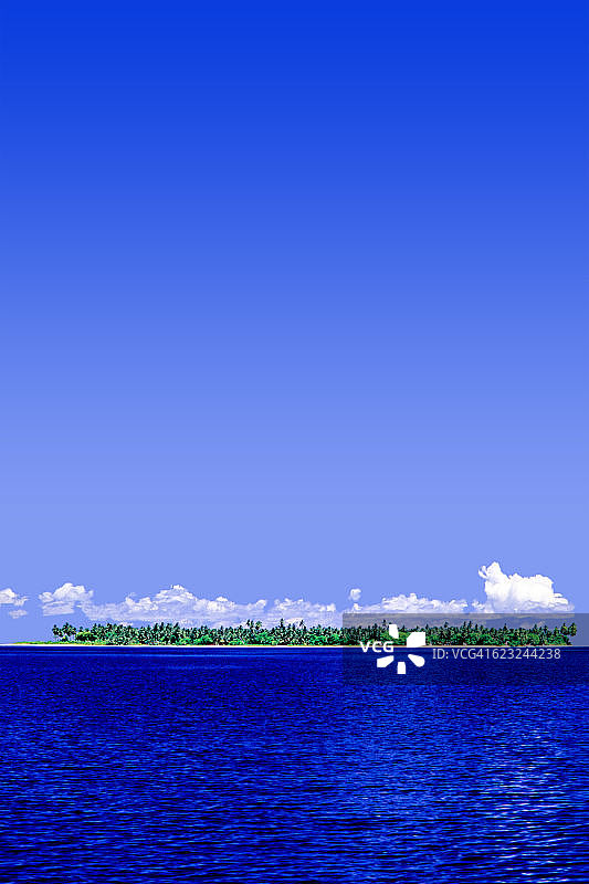 苏瓦迪瓦环礁岛屿风光图片素材