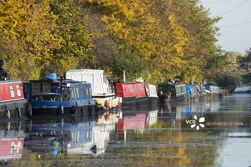 运河船只图片素材