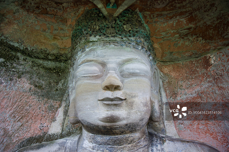 中国四川大足石刻图片素材