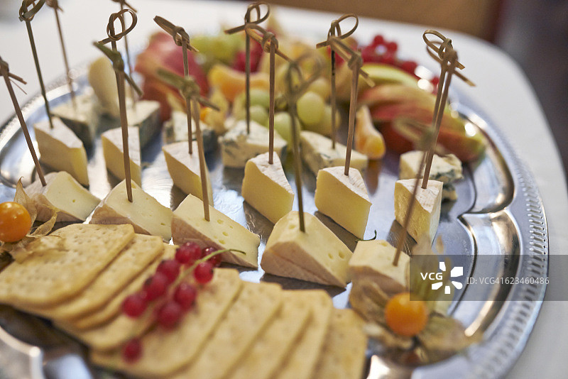 豪华的跨西伯利亚特快列车上的自助早餐图片素材