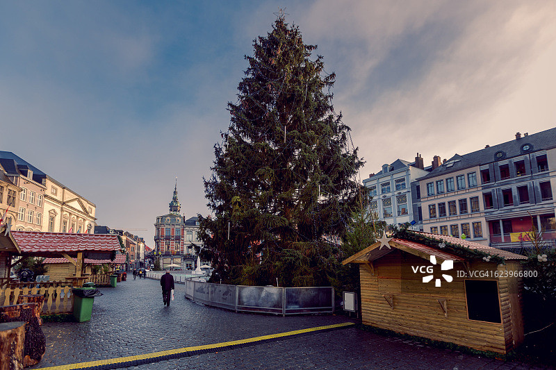 圣诞市场图片素材
