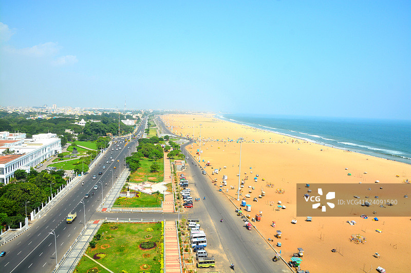 金奈市滨海滩图片素材