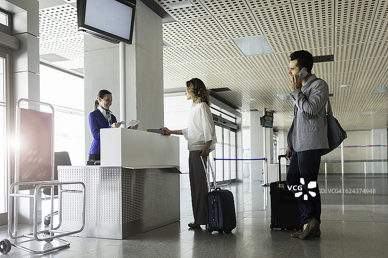 登机，候机室图片素材