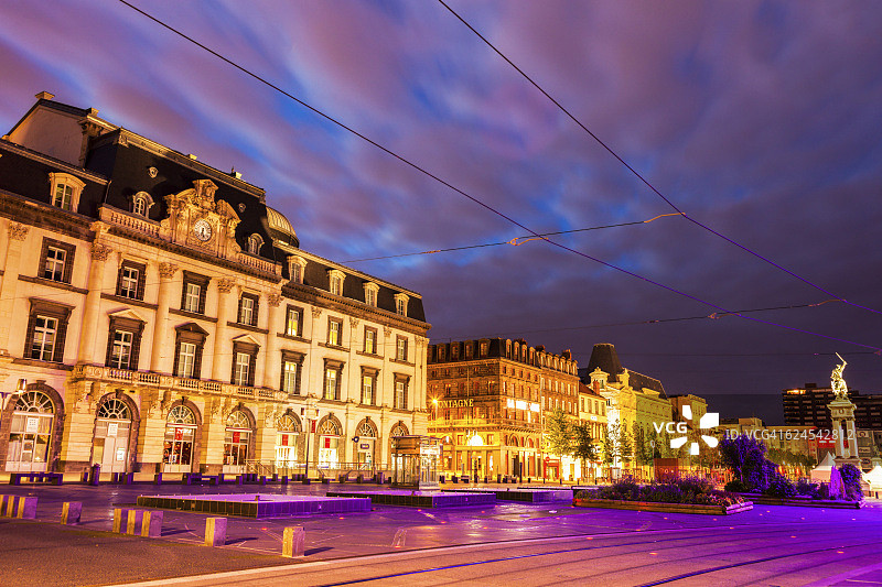 克莱蒙费朗雅德广场的歌剧图片素材