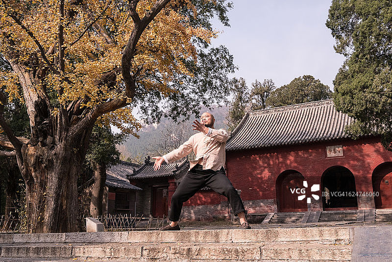 少林僧人图片素材