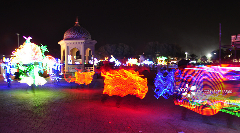 灯光嘉年华图片素材