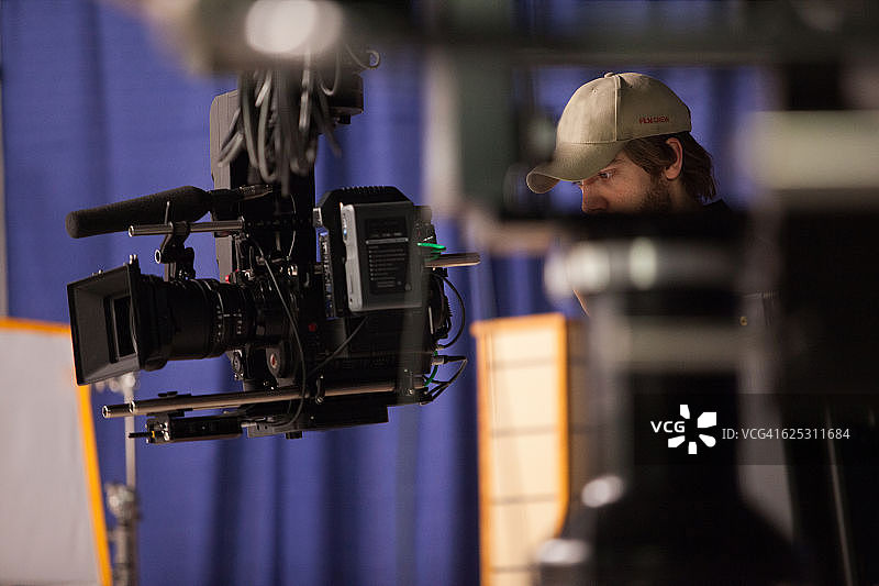 电影摄制组图片素材