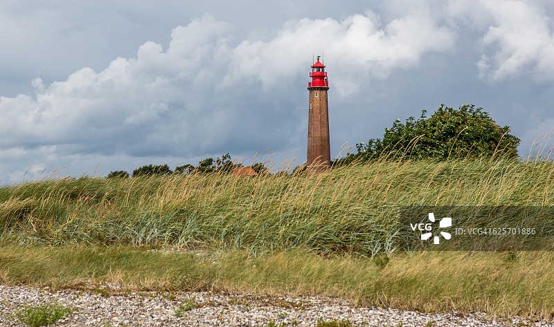 德国费尔马恩岛弗吕格灯塔图片素材