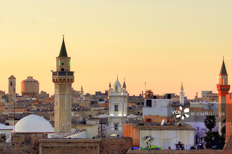 的黎波里老城图片素材